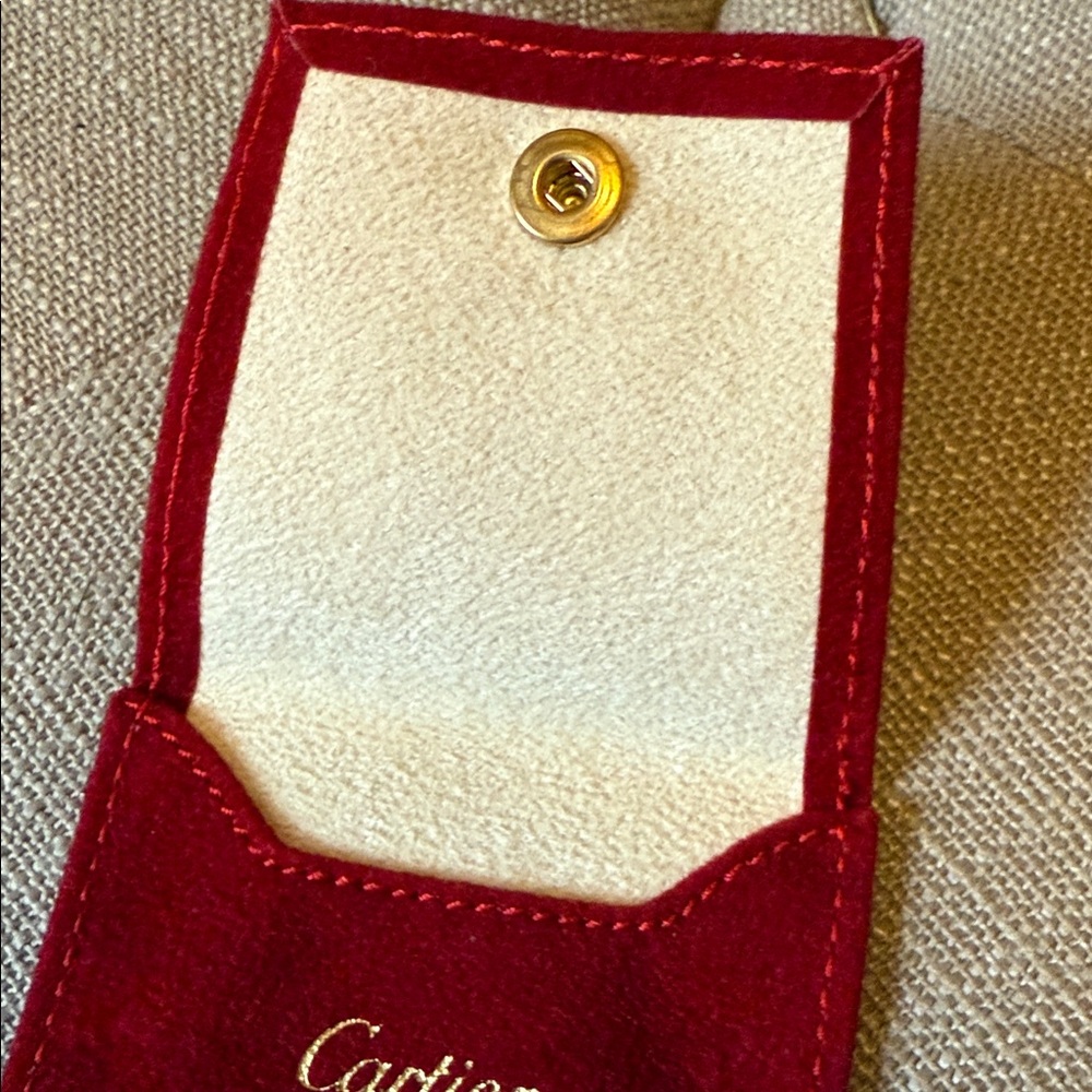 Cartier Red Travel Pouch - Picture 7 of 10